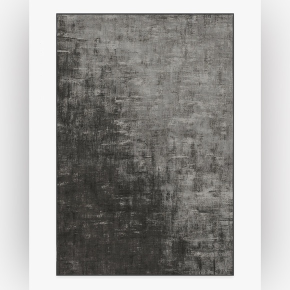 Ruggable Grey Impasto Rug 6x9 - Picture 1 of 6